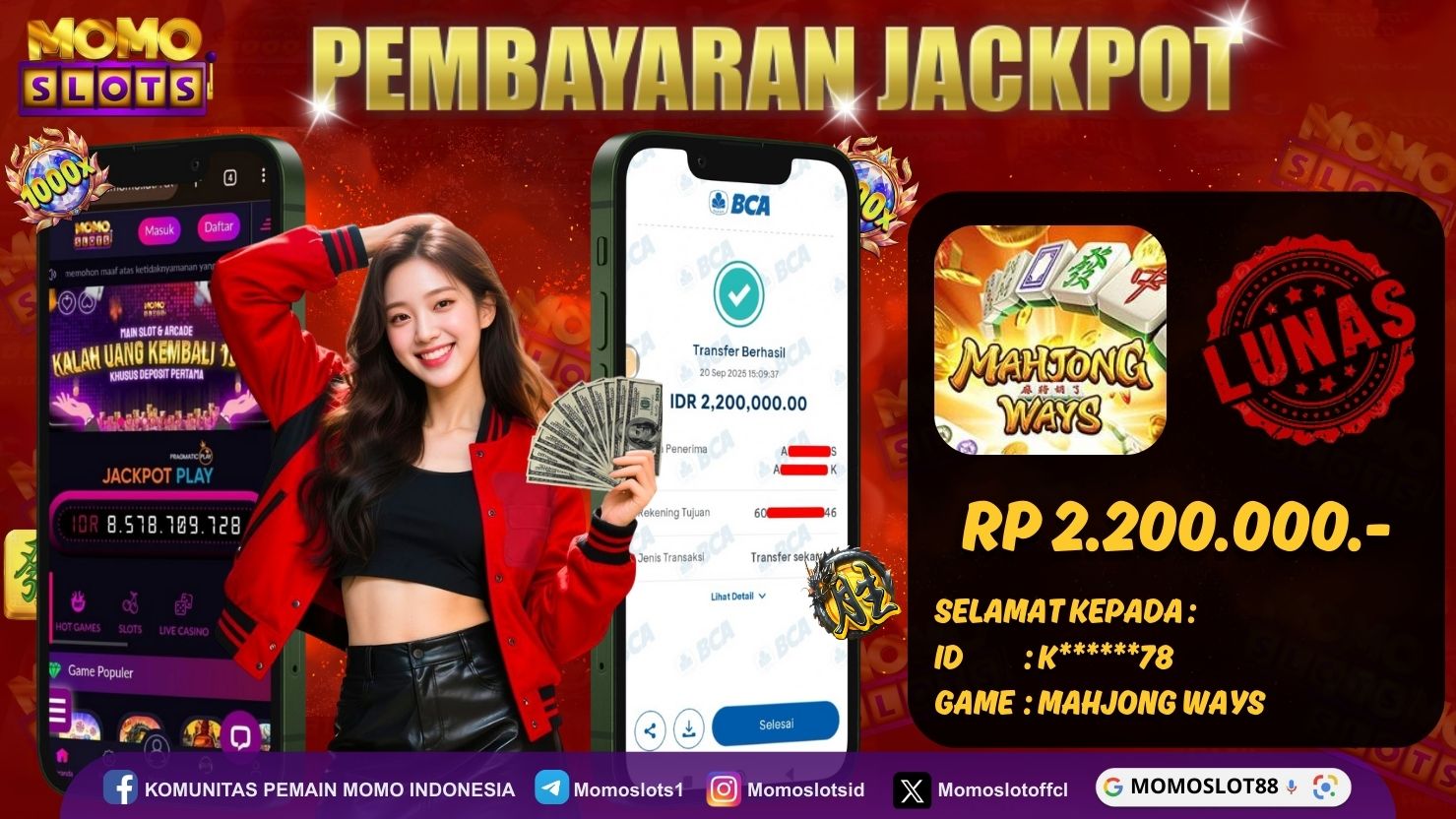 MOMOSLOTS JACKPOT SLOT MAHJONG WAYS